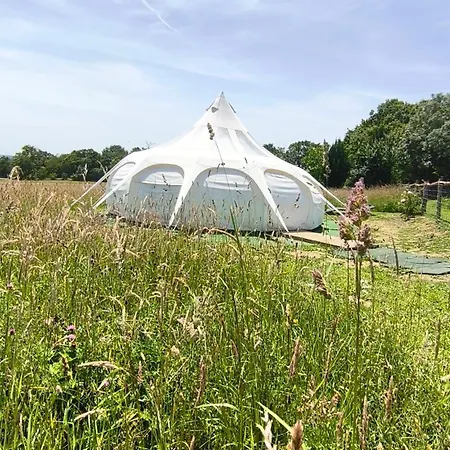 Tente de luxe Ecodomaine Rêver Ailleurs - Insolite à La Ferme Champfrémont