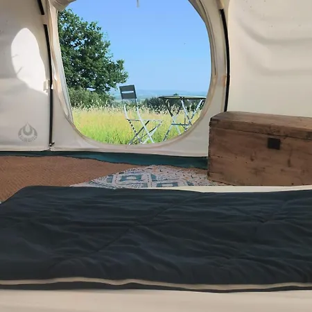 Ecodomaine Rêver Ailleurs - Insolite à La Ferme Tente de luxe Champfrémont
